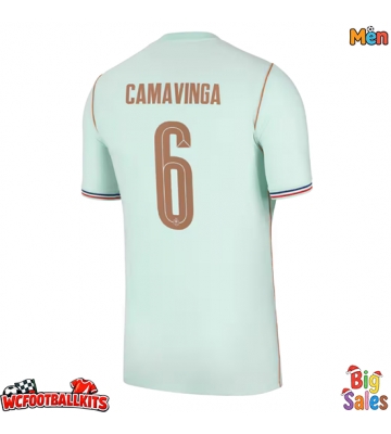 France Eduardo Camavinga #6 Replica Away Stadium Shirt World Cup 2026 Short Sleeve
